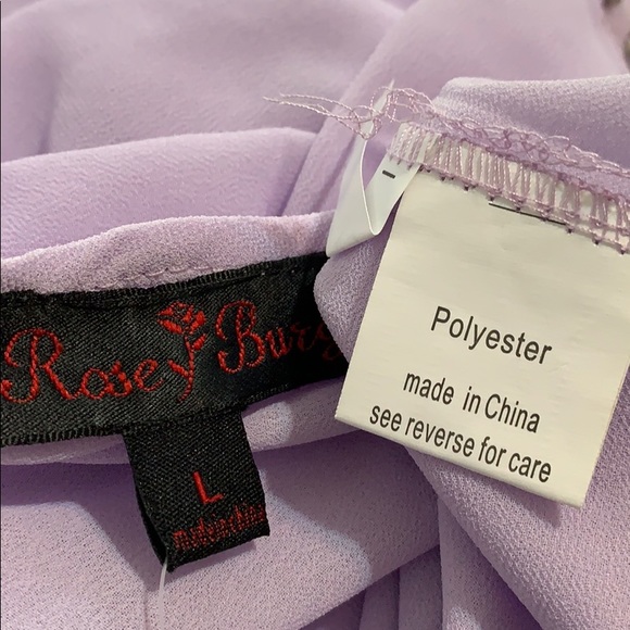 Rose Burg Sleeveless Blouse - Picture 7 of 7